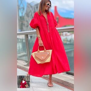 NWOT-Marielle Almelo Phoebe Dress-One size fits all